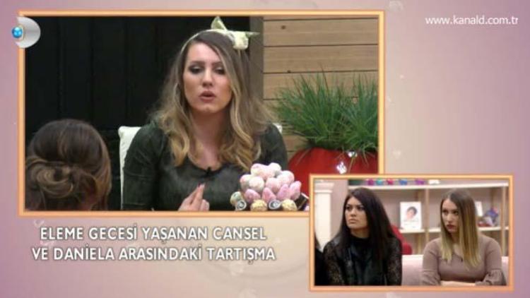 Kısmetse Olurda Cansel ile Daniela arasında ciddi tartışma - izle