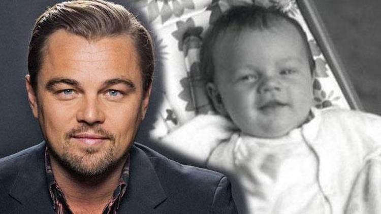 Leonardo DiCaprionun bebekliği şimdiki halinin aynısı
