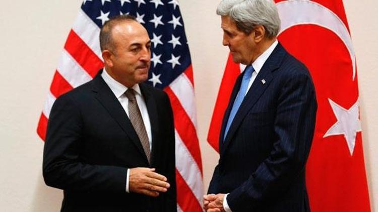 Çavuşoğlu, Kerry ile Suriyeyi konuştu
