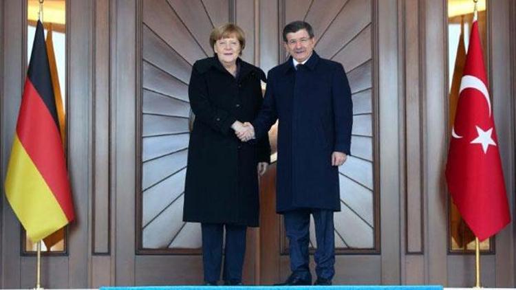 Almanya Şansölyesi Merkel Türkiyede