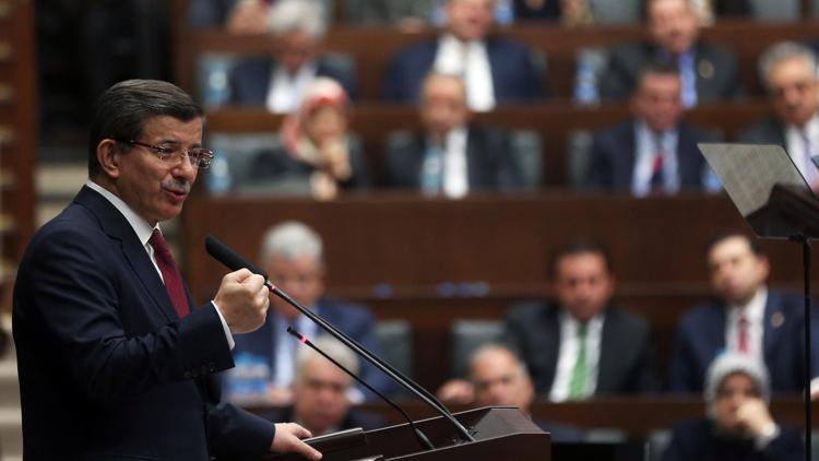 Başbakan Davutoğlu AK Parti grup toplantısında konuştu