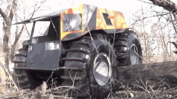 Rus mühendisten engel tanımayan canavar: Sherp ATV