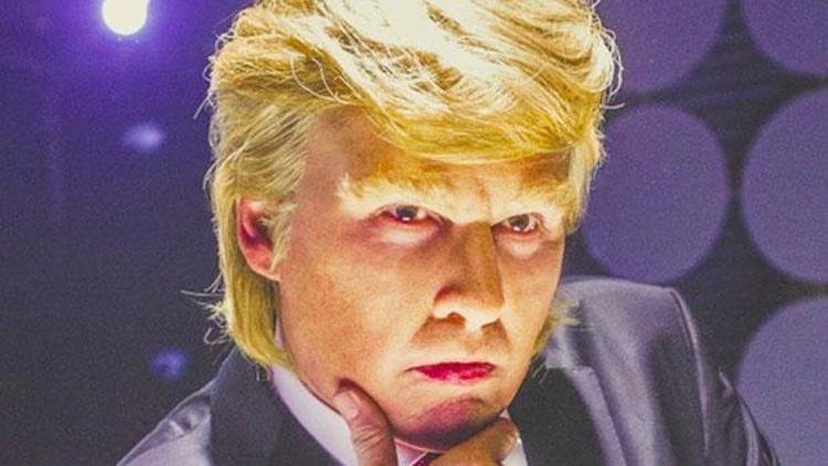Johnnny Depp kısa filmde Donald Trump oldu
