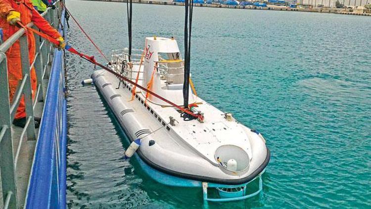 Türkiye’de ilk kez denizaltı ile turistik geziler başlıyor