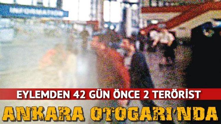İki terörist Ankara Otogarında...