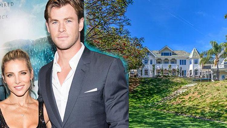 Ünlü aktör Chris Hemsworthün saray yavrusu evi