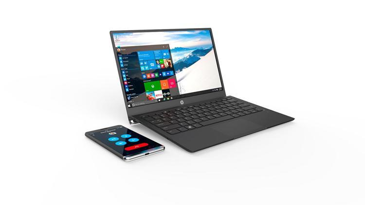 HPden Windows 10lu phablet