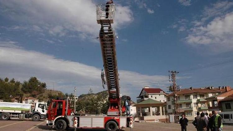 Yeni itfaiye aracı tanıtıldı