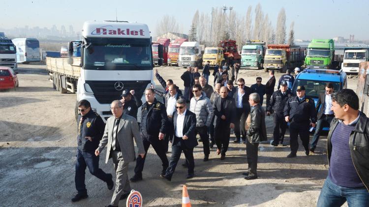 Galeri ve garajlara uyarı ziyareti