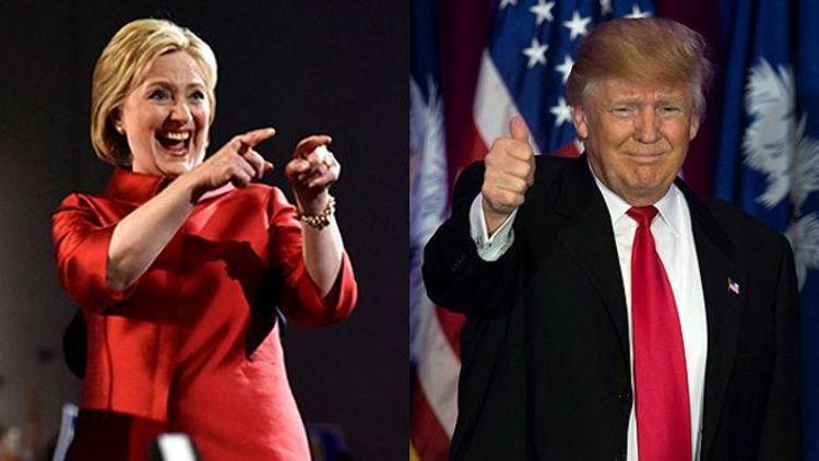 Süper Salı: ABDdeki başkan adaylığı yarışında Clinton ve Trump öne çıktı