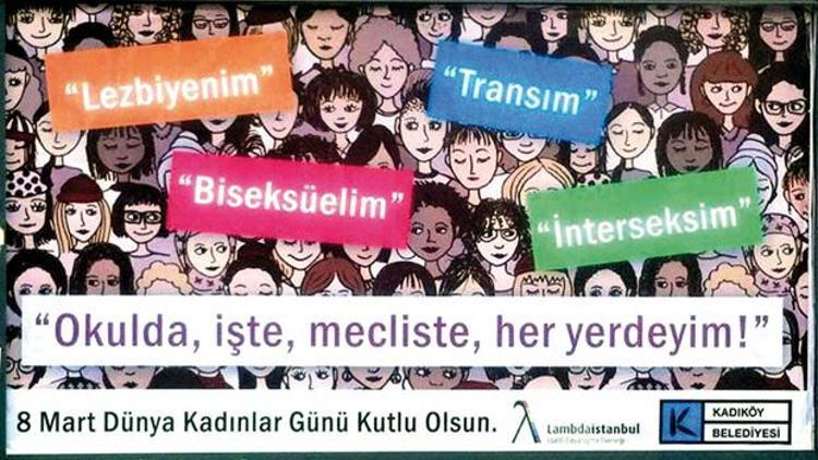 Kadıköy ve Şişli reklam panolarını LGBTİlere açtı