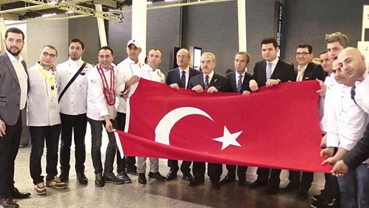 Uluslararası yemek yarışmasının şampiyonu Türkler oldu