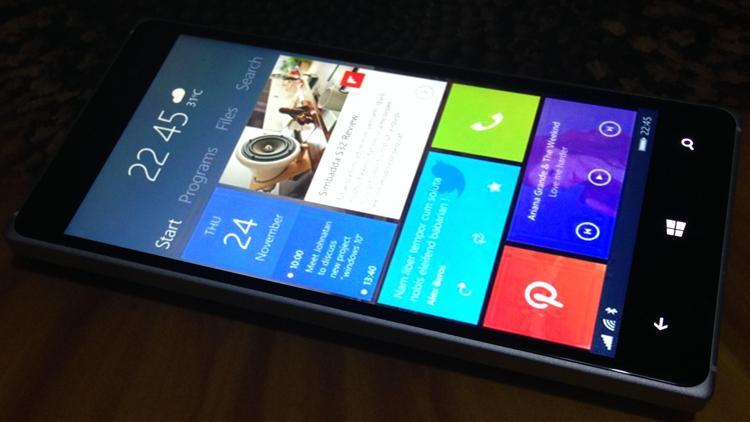 Windows 10 telefonlara geliyor