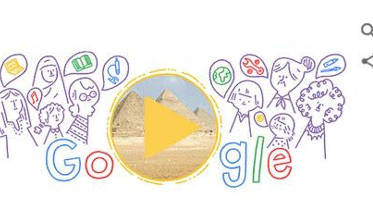 Googledan Dünya Kadınlar Günü doodleI