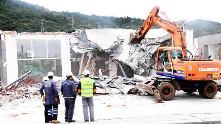 Bodrumda kaçak binalara geçit yok