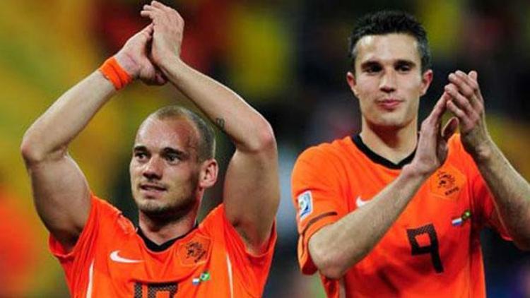 Sneijder var, Van Persie yok