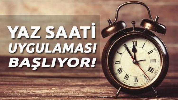 Yaz Saati Uygulaması 2016 ne zaman başlıyor