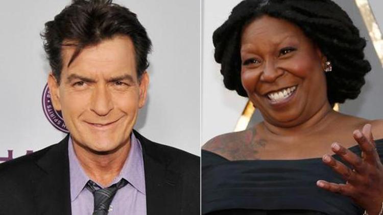 Charlie Sheen ve Whoopi Goldberg aynı filmde buluşuyor