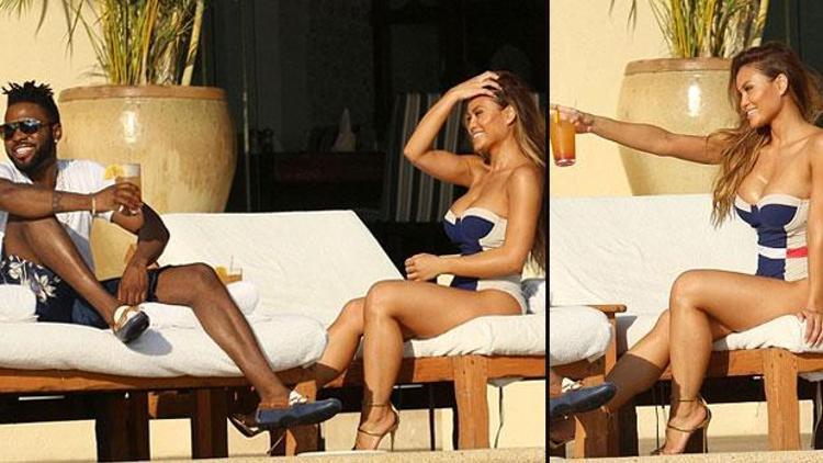 Daphne Joy tatil şıklığını abarttı