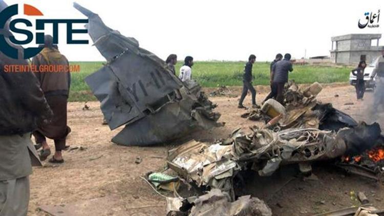 Kerkükte Irak ordusuna ait uçak düşürüldü