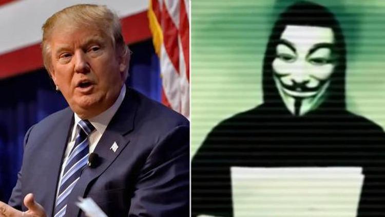 Anonymousun hedefi bu kez Trump