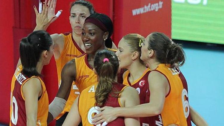 Galatasaray Daikin: 3 - Halkbank: 0