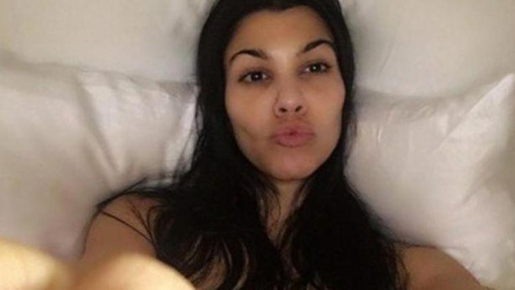 Kourtney Kardashian dudak uçuklattı