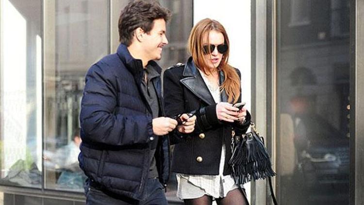 Lindsay Lohan Rus sevgilisi Egor Tarabasbov ile görüntülendi