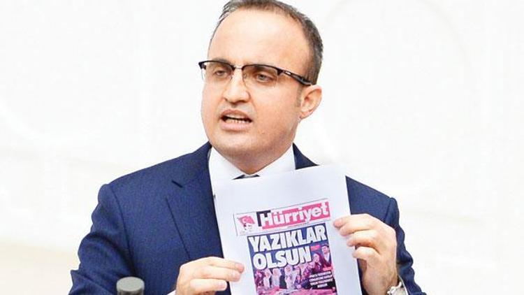 AK Partili Bülent Turan Hürriyeti gösterdi, HDPyi kınadı: Bunlar mı montaj