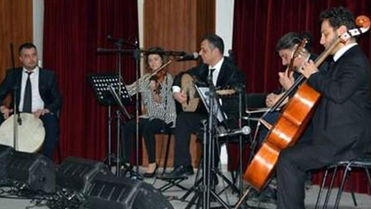 Namık Kemal Üniversitesinde Türk müziği konseri verildi