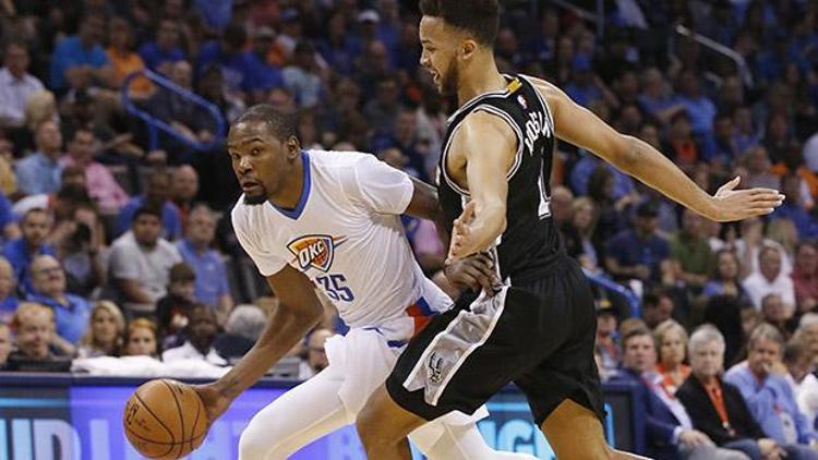 Thunder ve Durant durdurulamıyor