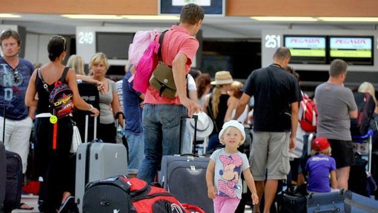 Rus turist sayısında büyük düşüş