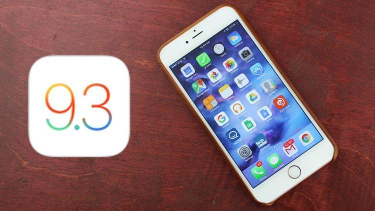 iOS 9.3 güncellemesi donduruyor