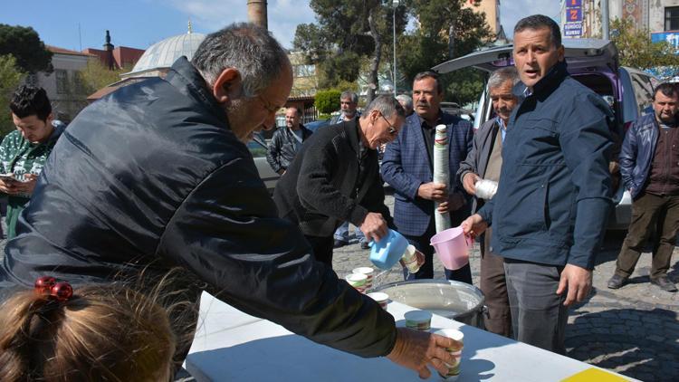 Süt protestosu halka yaradı