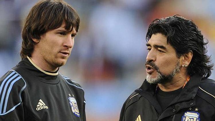 Messi’den Maradona ile ilgili bomba itiraf