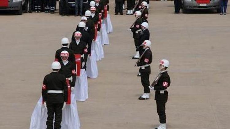 Nusaybin Şehitlerine Mardin’de uğurlama töreni