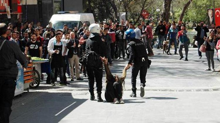 Ankarada tehlikeli gerginlik: 15 gözaltı