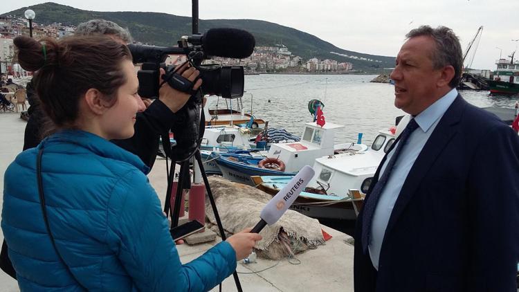 Dikili Başkanı Tosun demeç rekoru kırdı