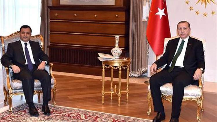 Erdoğan, Zühtü Arslanla görüştü