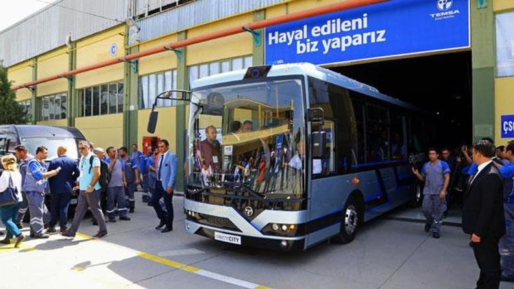 TEMSA, yeni elektrikli otobüsünü tanıttı