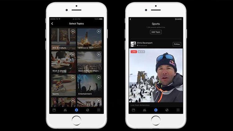 Facebook Live Türkiyede yayında