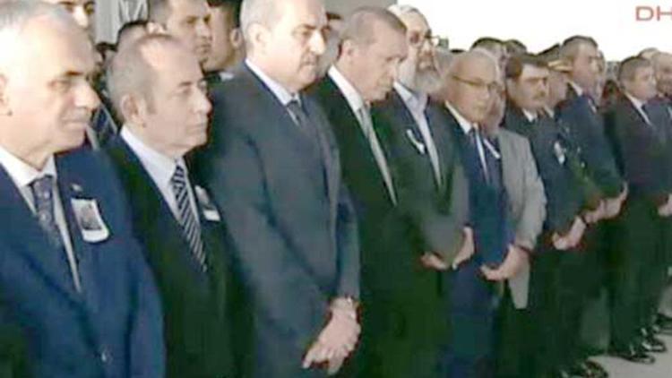 Şehit binbaşının cenazesine Cumhurbaşkanı Erdoğan da katıldı