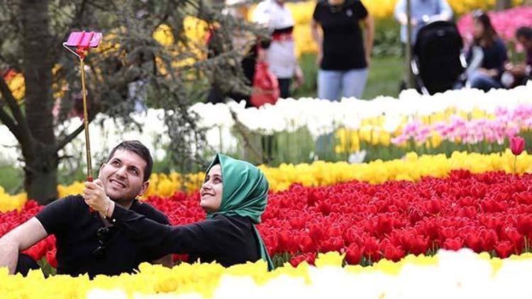 İstanbul lale festivali başladı