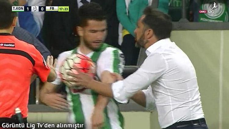 Vitor Pereira ile Torku Konyasporlu oyuncu arasında kriz