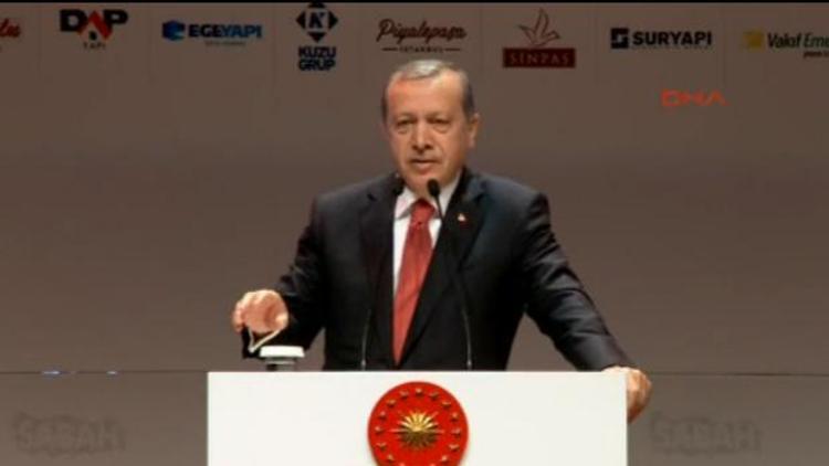 Erdoğan kentsel dönüşüm toplantısında konuştu