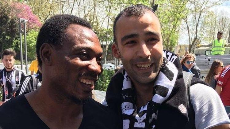 Amokachi yıllar sonra Beşiktaşta