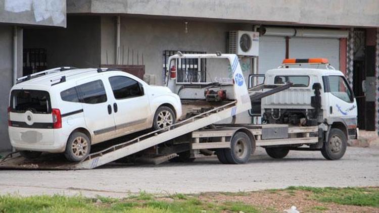 Mardinde bomba yüklü olduğu ihbarı yapılan araç cinayette kullanılmış