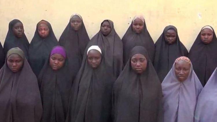 Boko Haramdan Çibok kızları videosu