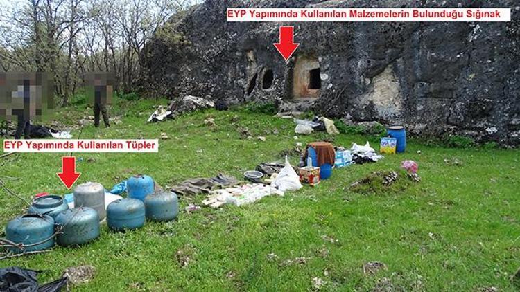 20 PKK’lı etkisiz hale getirildi, sığınaklar bulundu