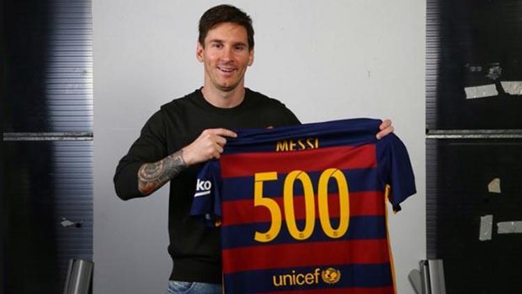 500ler kulübünün son üyesi Messi